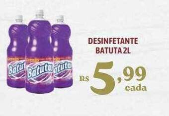 Bahamas Supermercados Desinfetante batuta oferta