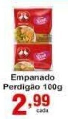 Rossi Supermercado Empanado Perdigao 100g oferta