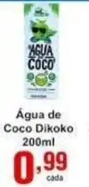Rossi Supermercado Agua de Coco Dikoko 200ml oferta