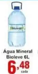 Rossi Supermercado Agua Mineral Bioleve 6L oferta