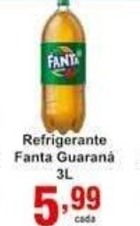 Rossi Supermercado Refrigerante Fanta Guarana 3L oferta
