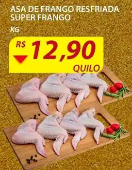 Assaí Atacadista Asa de frango Resfriada Super Frango 1kg oferta