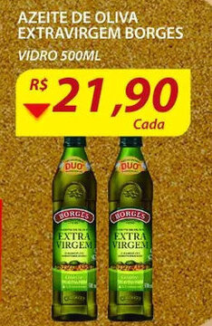 Assaí Atacadista Azeite de Oliva extravirgem Borges 500ml oferta