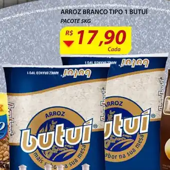 Assaí Atacadista Arroz Branco tipo 1 Butui pacote 5kg oferta