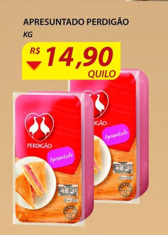 Assaí Atacadista Apresuntado Perdigao 1kg oferta