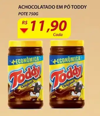 Assaí Atacadista Achocolatado em po Toddy 750g oferta