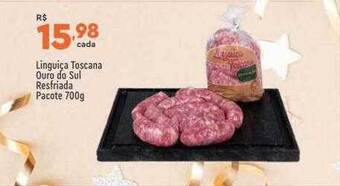 Supper Rissul Linguiça toscana ouro do sul resfriada pacote oferta