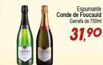 Espumante conde de foucauld garrafa