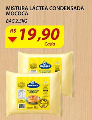 Assaí Atacadista Mistura lactea condensada Mococa 2.5kg oferta