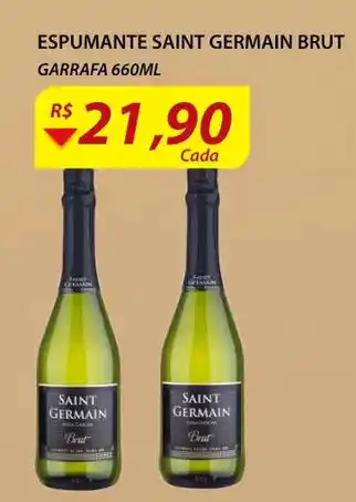 Assaí Atacadista Espumante Saint Germain brut 660ml oferta