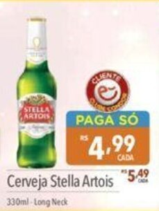 Supermercados Condor Cerveja Stella Artois 330ml oferta