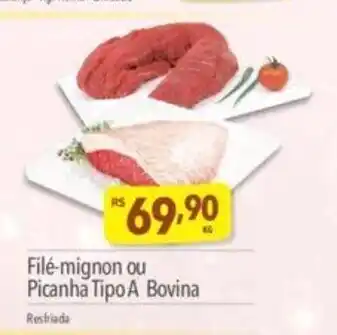 Supermercados Condor File MIgnon ou Picanha Tipo A Bovino oferta