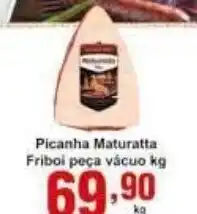 Rossi Supermercado Picanha Maturratta Friboi peca vacuo 1kg oferta