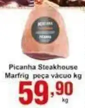 Rossi Supermercado Picanha Steakhouse Marfrig peca vacuo 1kg oferta
