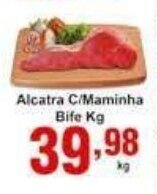 Rossi Supermercado Alcatra c/ Maminha Bife 1kg oferta