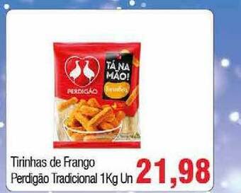 Spani Atacadista Tirinhas De Frango Perdigão Tradicional 1kg oferta