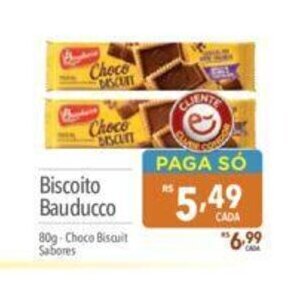 Supermercados Condor Biscoito Bauducco 80g oferta