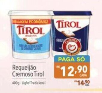 Requeijao Cremoso Tirol 400g