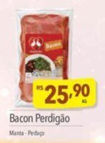 Supermercados Condor Bacon Perdigao 1kg oferta