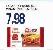 Apoio Mineiro Lasanha forno de minas sabores oferta