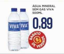 Apoio Mineiro Água mineral sem gás viva oferta