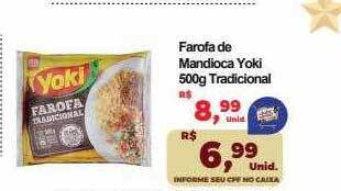 Semar Supermercado Farofa de mandioca yoki tradicional oferta