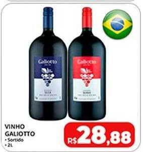 Rebouças Supermercados Vinho galiotto oferta