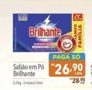 Supermercados Condor Sabao em po Brilhante 2.2kg oferta