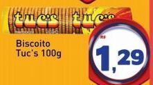 Tonin Superatacado Biscoito tuc's 100g oferta