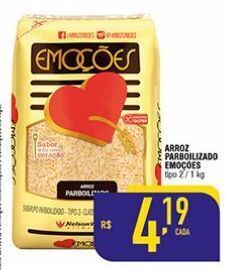 Arroz parboilizado emoções kg