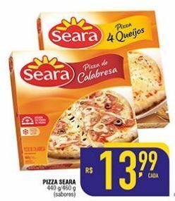 Mercantil Rodrigues Pizza seara 440g e 460g oferta