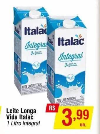 Fort Atacadista Leite Longa Vida Italac 1L oferta