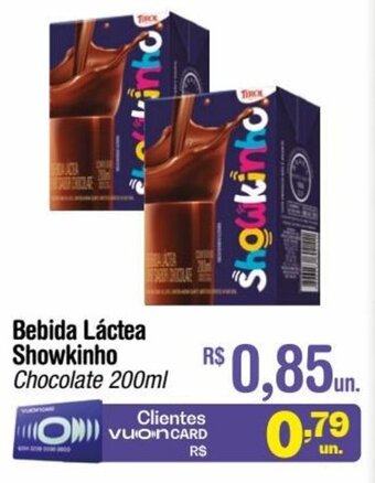 Bebida Lactea Showkinho 200ml