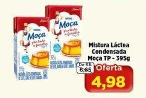 Nagumo Mistura Lactea Condensada Moca TP 395g oferta