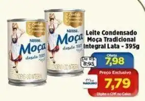 Nagumo Leite Condensado Moca Tradicional Lata 395g oferta