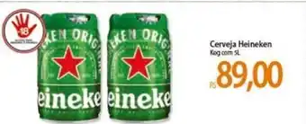 Atacadão Cerveja Heineken 5L oferta