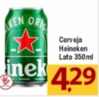Cerveja Heineken lata 350ml