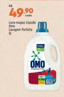 Supper Rissul Lava-roupas líquido omo lavagem perfeita oferta