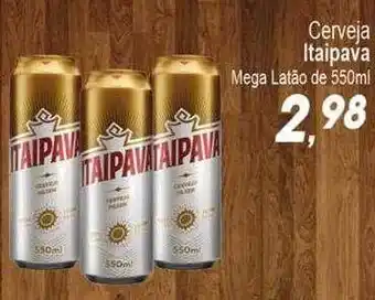 Villefort Atacadista Cerveja itaipava mega latão oferta