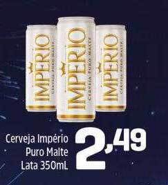 Cerveja império puro malte lata