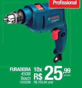 Milium Furadeira 450w bosch oferta