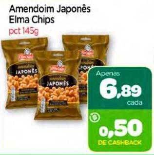 Nordestão Amendoim japonês elma chips pct oferta