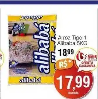 Supermercado Bem Barato Arroz tipo 1 alibaba oferta