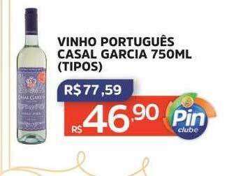 Vinho português casal garcia tipos