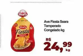 Semar Supermercado Ave fiesta seara temperado congelado oferta