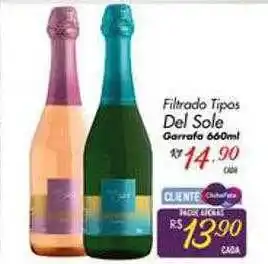 Muffato Filtrado tipos del sole oferta