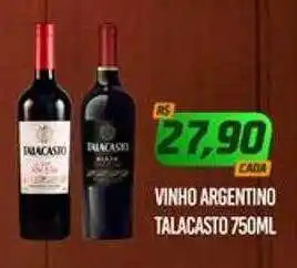 Vinho argentino talacasto