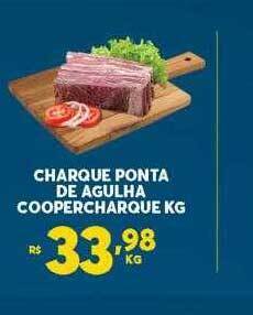 Atacadão Centro Sul Charque ponta de agulha coopercharque kg oferta
