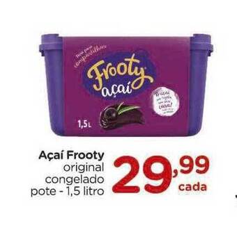Carrefour Açaí frooty oferta