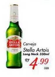 Muffato Cerveja stella artois long neck oferta